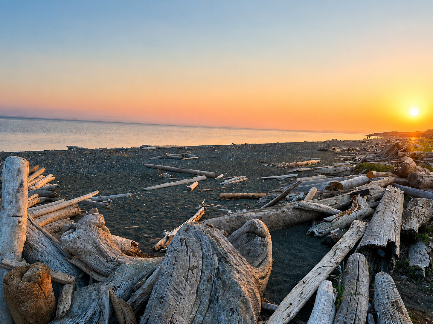 driftwood beach